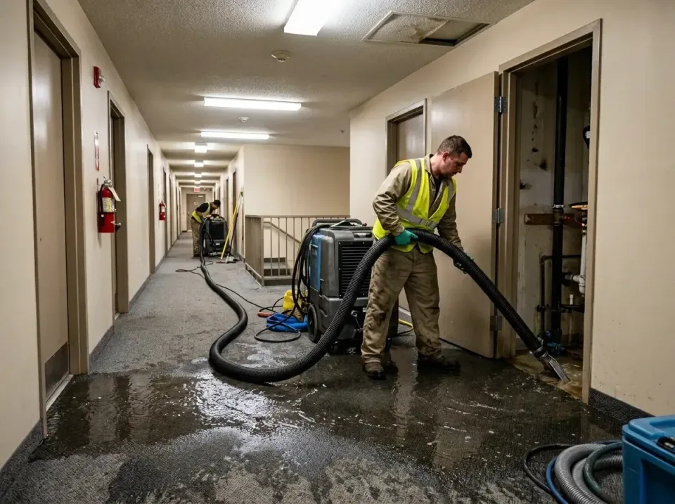 multi-unit-apartment-hallway-f-005 — frequently asked questions, Emergency Burst Pipe Water Extraction & Removal in Hereford…
